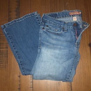 Boot cut jeans